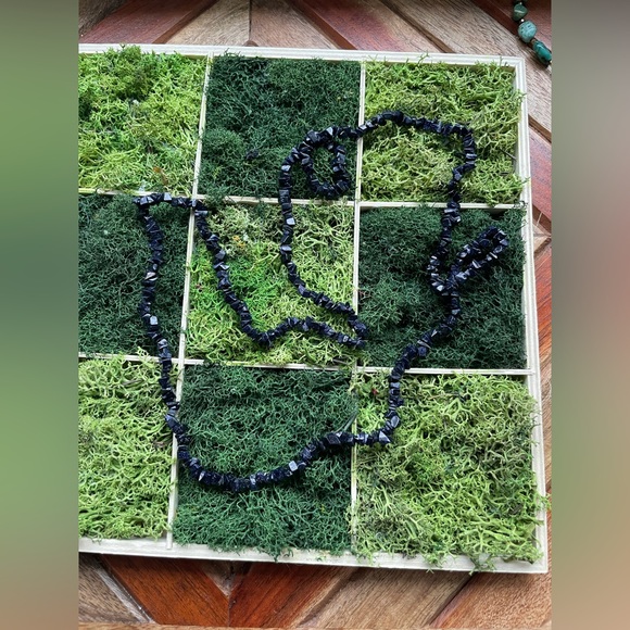 Blue Goldstone Necklace - Picture 4 of 14